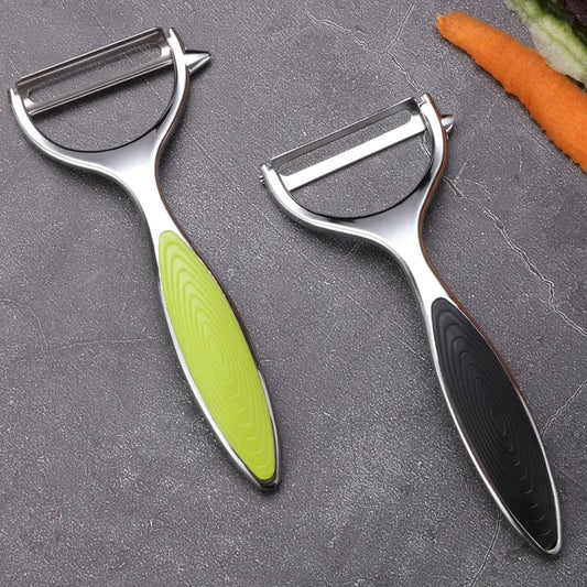 304 Stainless Steel Peeler Beam Kitchen Multi-Function Potato Peelers Vegetable Y-Shaped Rotatable Peeler Kitchen Accessories
