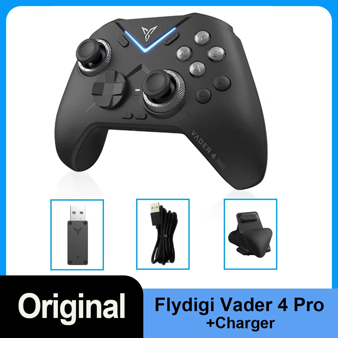 Flydigi Vader 4 Pro Game Controller Gamepad Athletic Elite Handle Wireless Gaming Controllers With Hall Rocker For Switch PC IOS