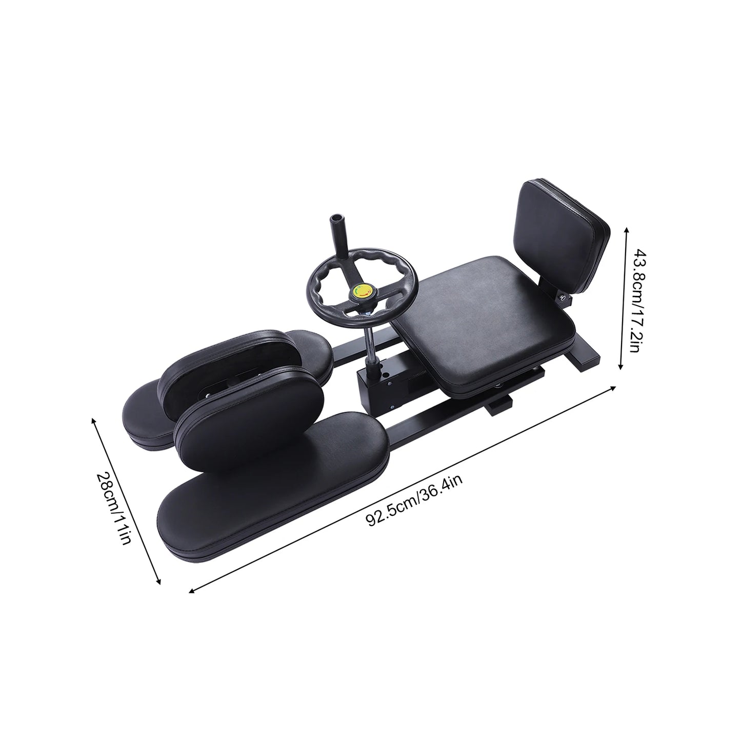220lbs Leg Stretcher Fitness Training Equipment Yoga Split Leg Stretching Machine Mechanical Stretching Home Gym Exercise