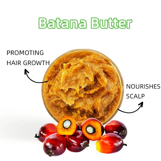 Natural 100% Pure Batana Oil For Hair Growth Batana Oil Butter Hair Mask From Honduras Hair Loss Treatment For Black Men & Women