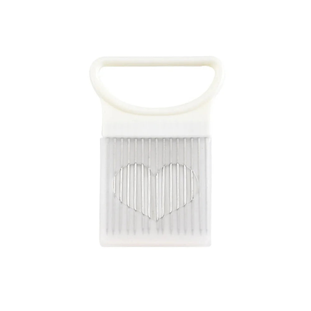 Stainless Steel Egg Slicer Cutter Mesh Grid Vegetable Fruit Chopper For Salad Dessert Potato Cube Grid Cutting Kitchen Gadgets