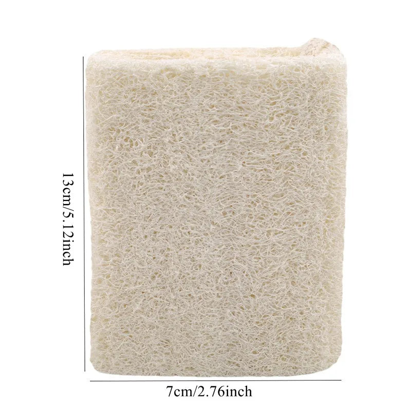1PC Organic Loofahs Loofah Spa Exfoliating Scrubber natural Luffa Body Wash Sponge Remove Dead Skin Made Soap
