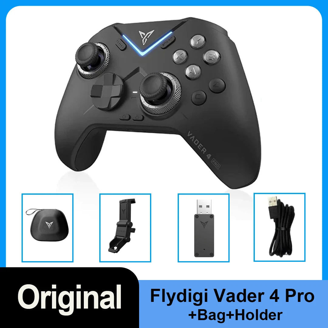 Flydigi Vader 4 Pro Game Controller Gamepad Athletic Elite Handle Wireless Gaming Controllers With Hall Rocker For Switch PC IOS