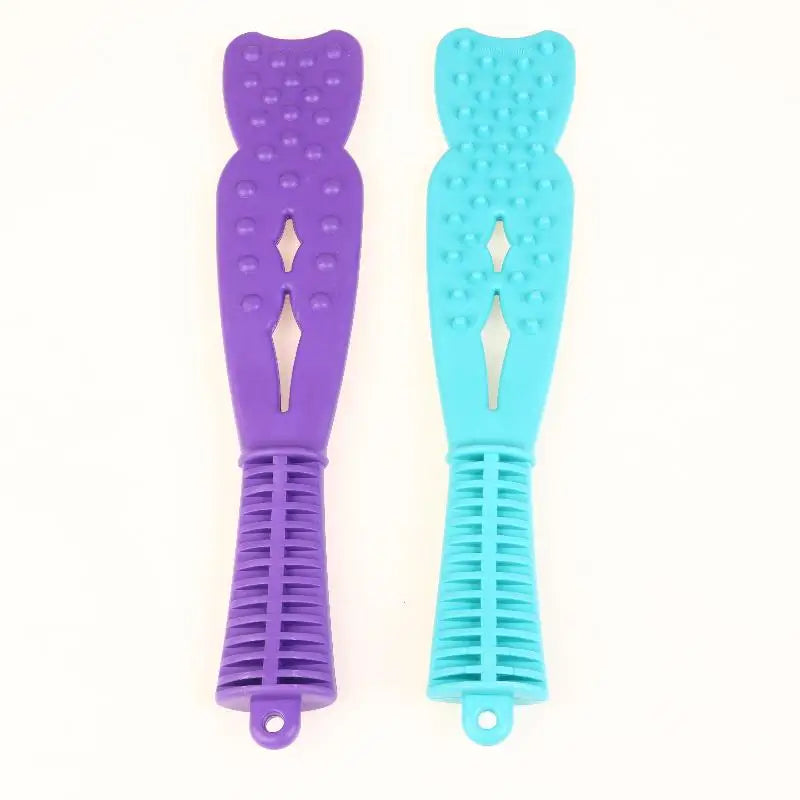 Health Care Hammer Non Slip Handle Elastic Durable Massage Acupoint Back Stick Pat Tool Mini Massager For Muscles Scar Fitness