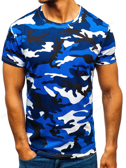 Mens Camouflage Camo 3d Print T-shirt For Men Women Fashion Casual Short Sleeve Tops Tees Kids Tshirt Sports Fitness Apparel Man