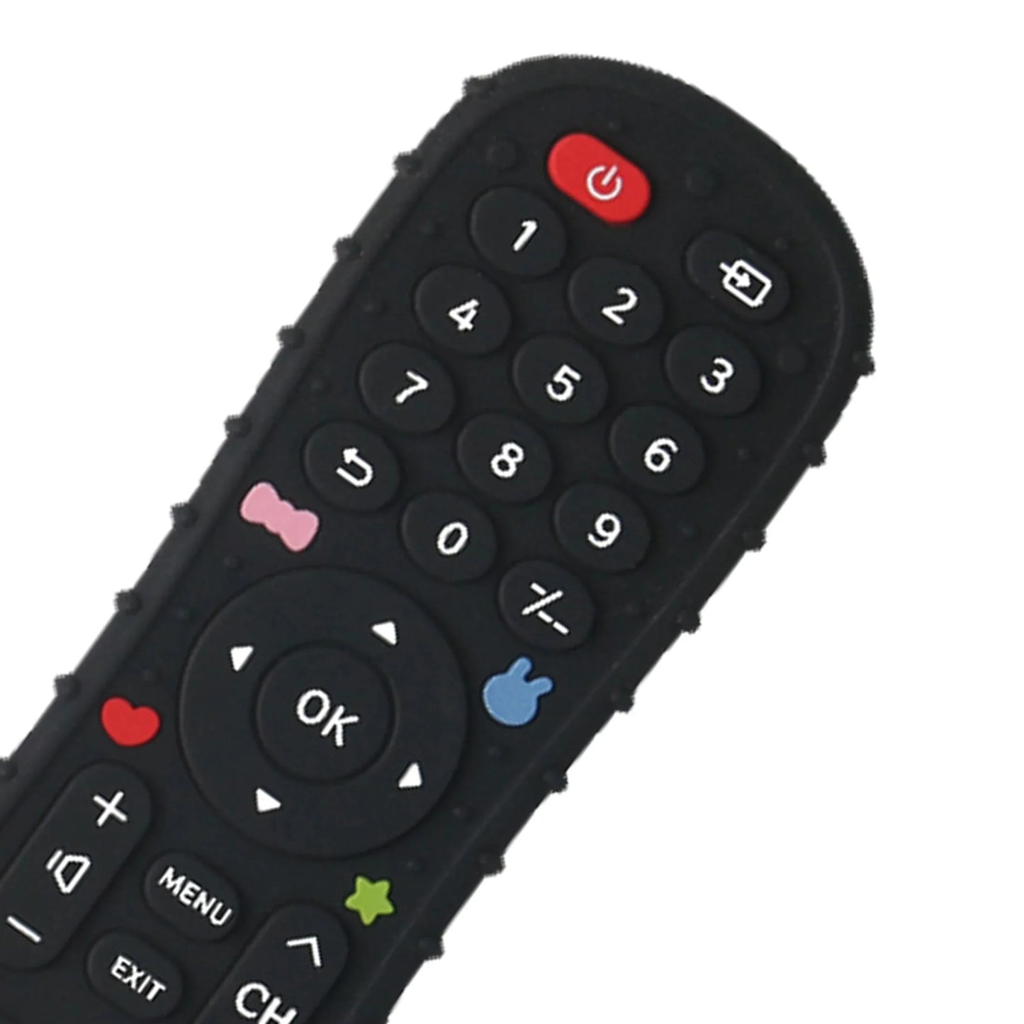 1/4PCS Silicone Baby Toys TV Remote Control Shape Teether Toy BPA Free Silicone Teething Chewing Toy Sensory Baby Accessories