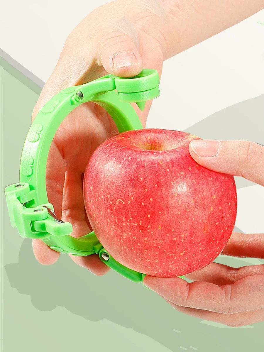 Handheld Rotating Peeler for Apple Pear Kitchen Gadget Fruit Spiralizer Peeler Machine Gift Ideas