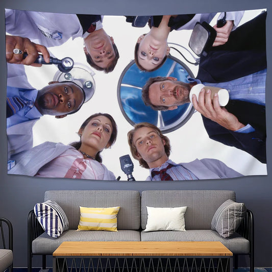 H-House-MD Tapestry Decoration Bedroom Dormitory Background Cloth Holiday Home Party Living Room Club Cloth