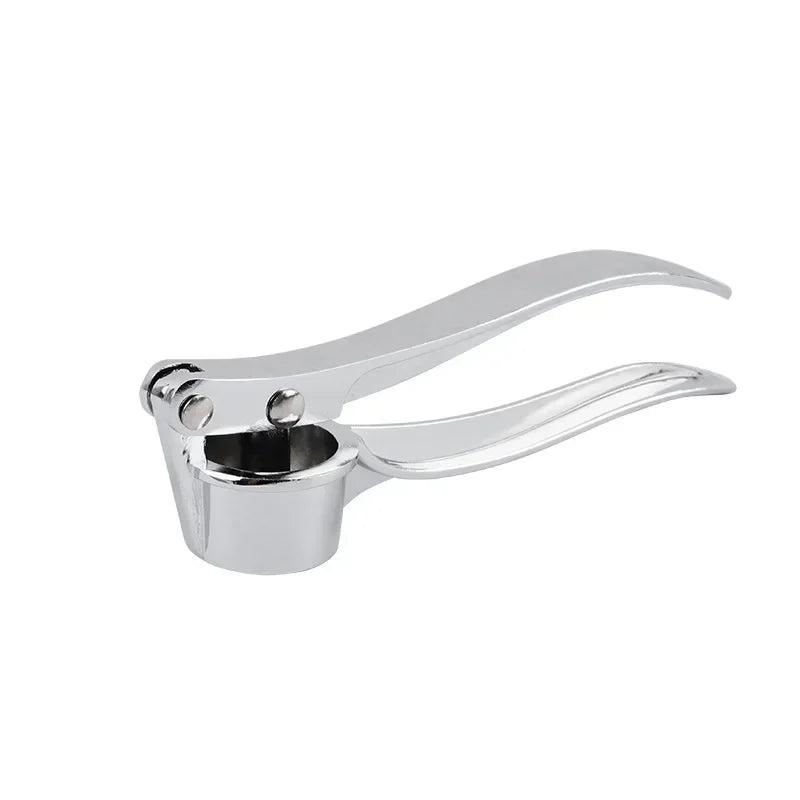 Stainless steel manual small garlic press for pounding garlic paste, kitchen supplies, manual garlic press kitchen items