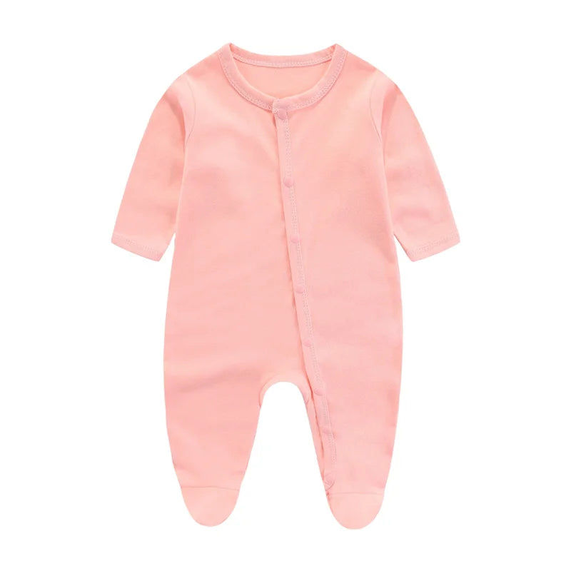 Newborn Baby Bodysuit 2024 Spring Baby Clothes Summer Girl Romper Soft Boys Jumpsuit Cartoon Children's Clothes 0 to 9 Months
