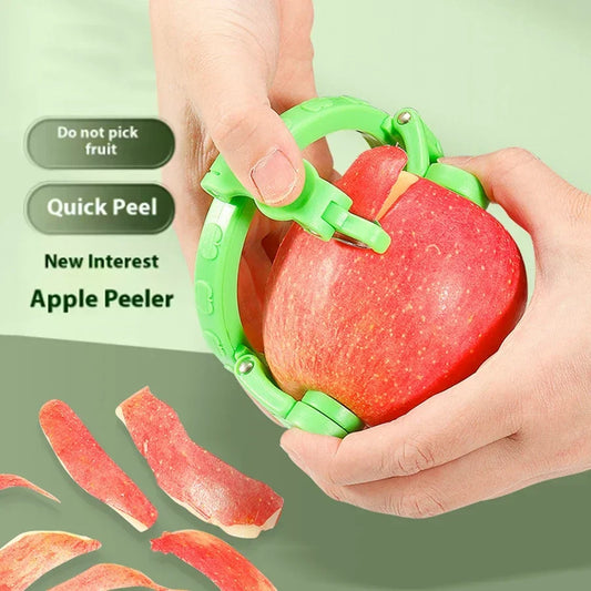 Handheld Rotating Peeler for Apple Pear Kitchen Gadget Fruit Spiralizer Peeler Machine Gift Ideas