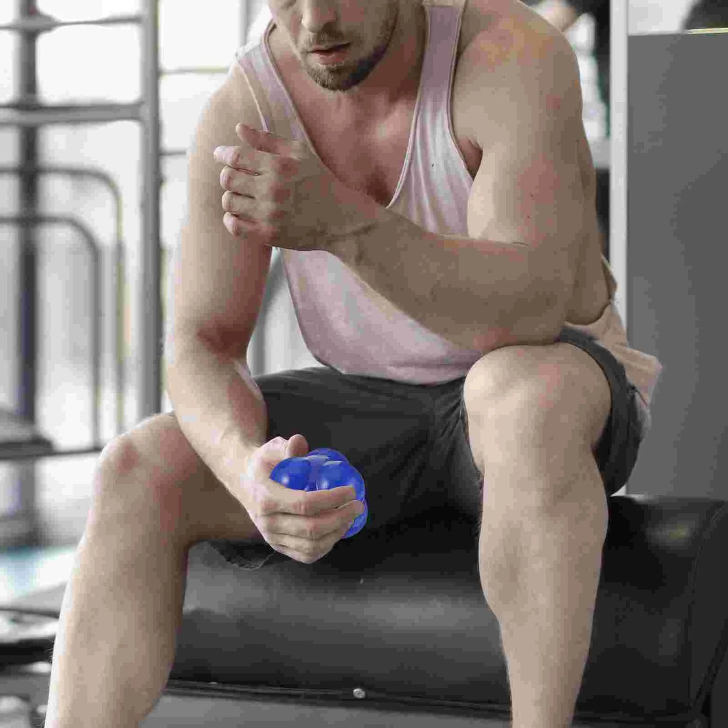Large Agility Balls Reaction Ball Goalkeeper Training Equipment Hexagonal Fitness Ball Exercise Balls Indoor Training Tool