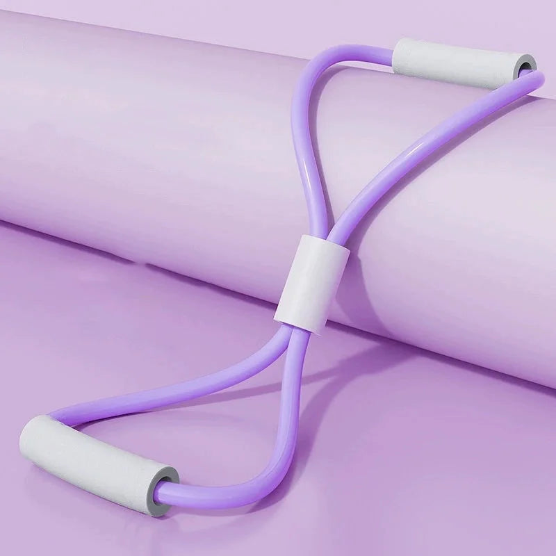 Yoga Resistance Bands Elastic Band Sports Exercise Puller 8-shaped Chest Expander for Body Building Home Gym Fitness Equipment