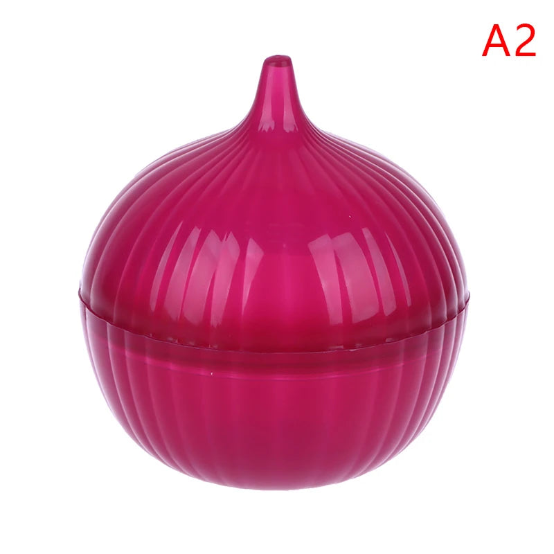 1pc Creative Kitchen Refrigerator Vegetable Fruits Crisper Containers Onion Avocado Tomatoes Lemon Fresh Storage Box