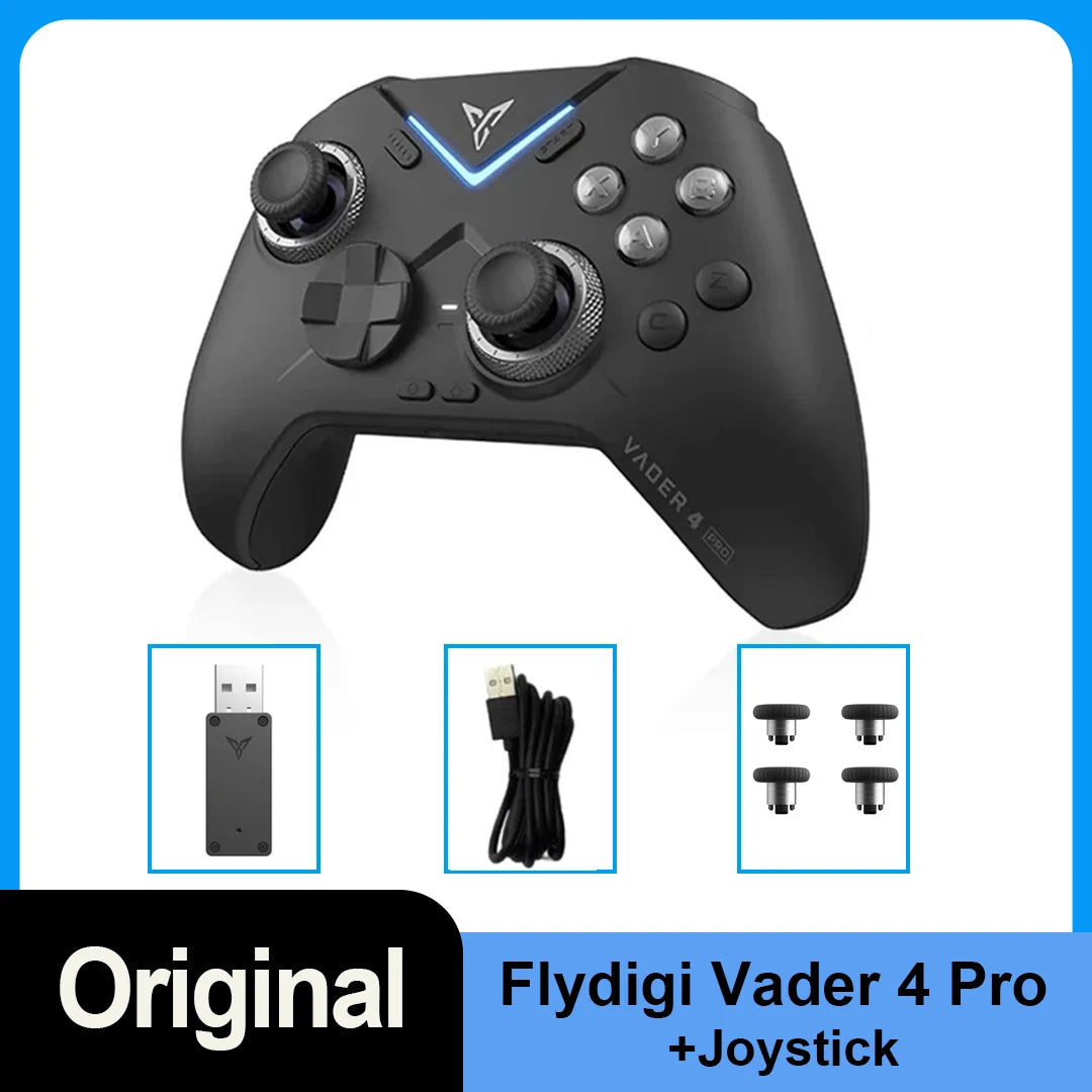 Flydigi Vader 4 Pro Game Controller Gamepad Athletic Elite Handle Wireless Gaming Controllers With Hall Rocker For Switch PC IOS