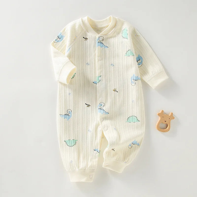 Autumn Clothes Baby Clothes Girls Boys Bodysuit & One piece Long Sleeve Newborn Outfit for Outdoor Clothes Spring Autumn Summer
