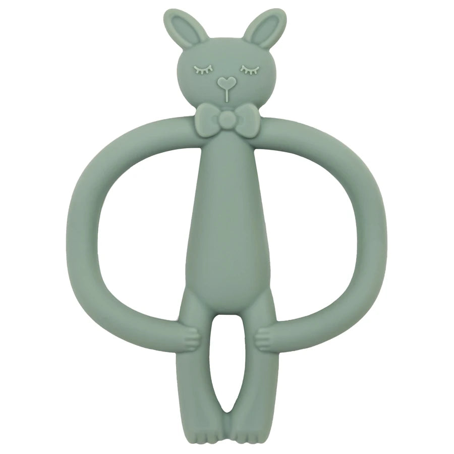 New Kids Teething Silicone Nursing Teether Gifts Newborn Dental Care Durable Teether Toys Teething Infant Chewing Toy Baby Stuff