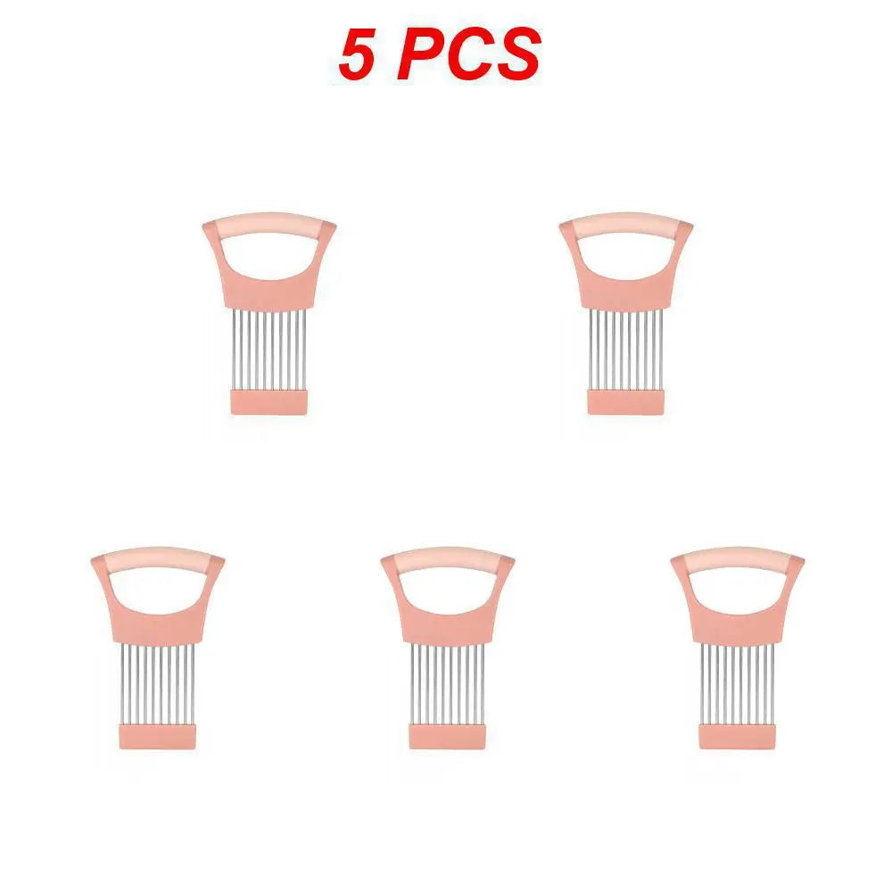 Stainless Steel Egg Slicer Cutter Mesh Grid Vegetable Fruit Chopper For Salad Dessert Potato Cube Grid Cutting Kitchen Gadgets
