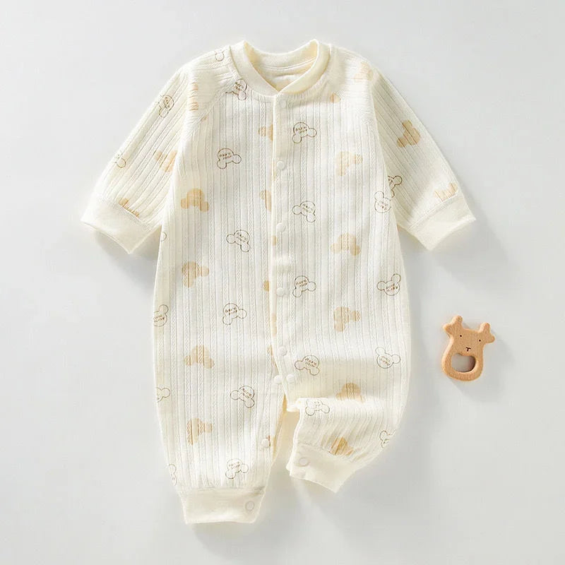 Autumn Clothes Baby Clothes Girls Boys Bodysuit & One piece Long Sleeve Newborn Outfit for Outdoor Clothes Spring Autumn Summer