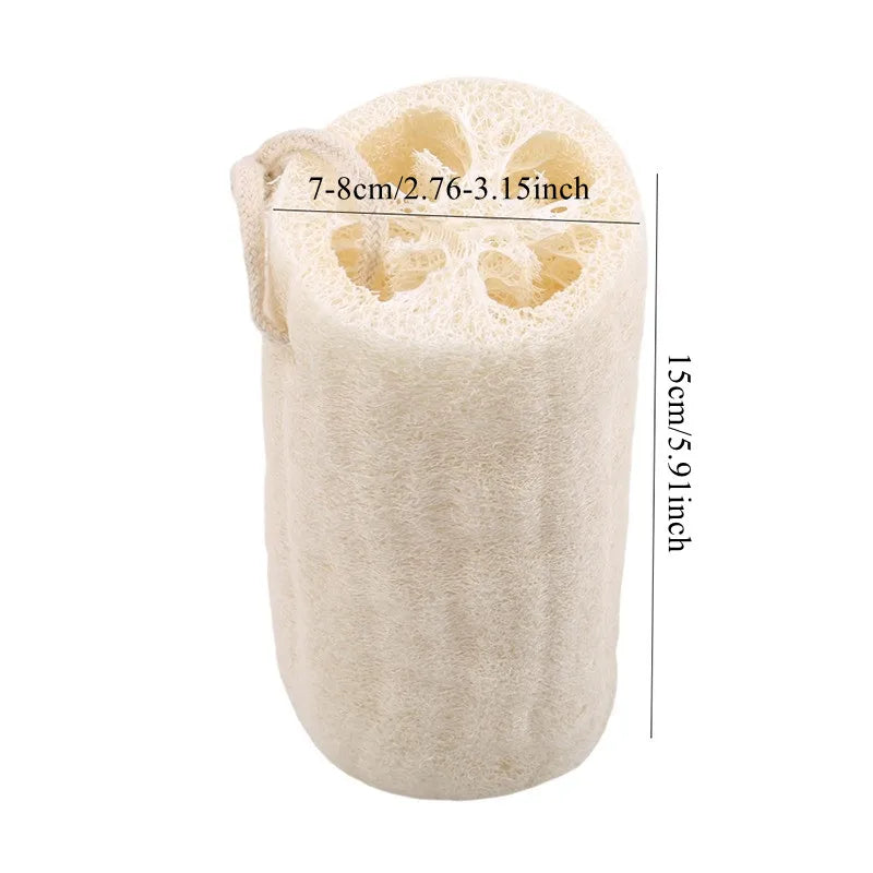 1PC Organic Loofahs Loofah Spa Exfoliating Scrubber natural Luffa Body Wash Sponge Remove Dead Skin Made Soap