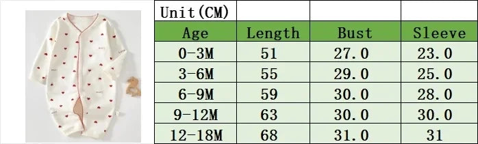 Autumn Clothes Baby Clothes Girls Boys Bodysuit & One piece Long Sleeve Newborn Outfit for Outdoor Clothes Spring Autumn Summer