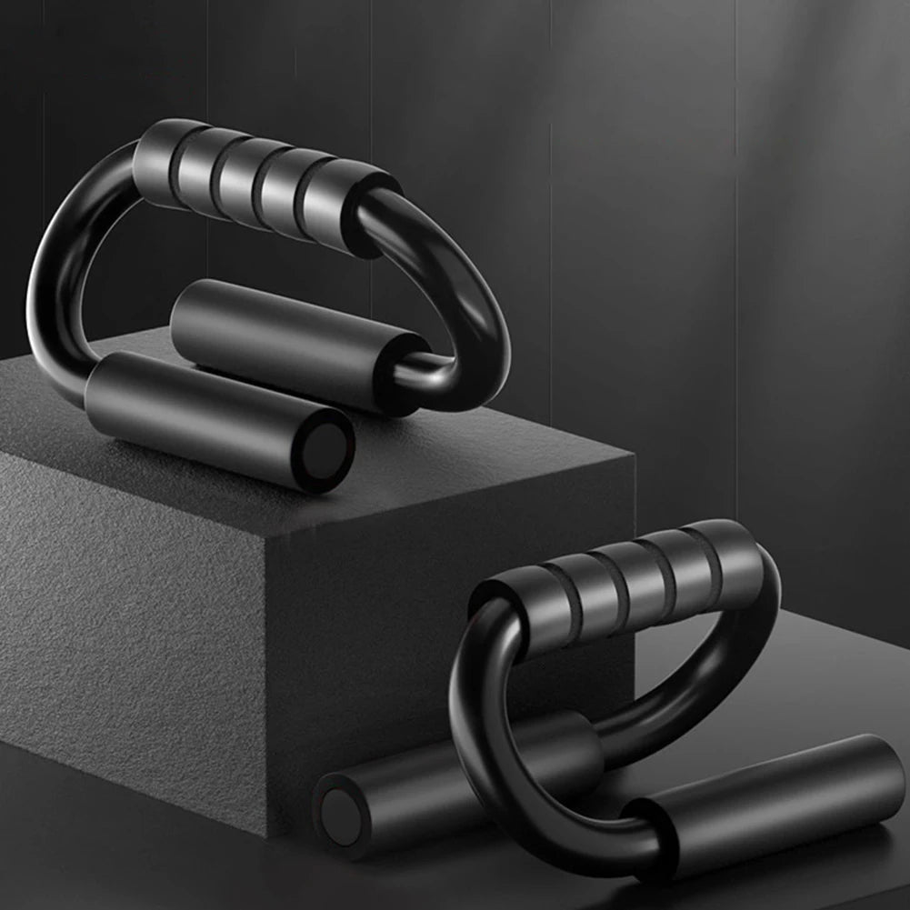 S Shape Push-up Stand Foam Handles Floor Chest Workout Equipment Anti Slip Home Fitness Chest Training Equipment