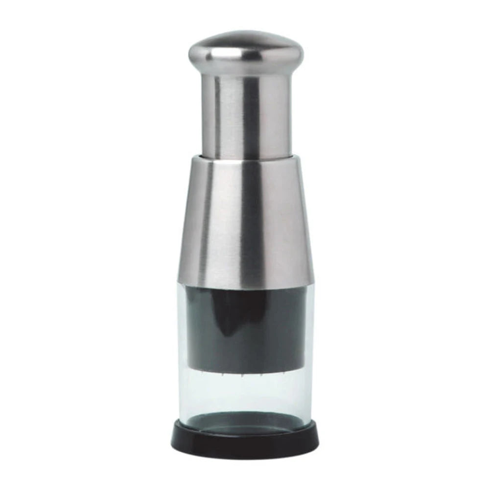 Pressed Garlic Chopper 304 Stainless Steel Manual Garlic Masher Handheld Push Type Garlic Crusher Labor Kitchen Chopper Gadget