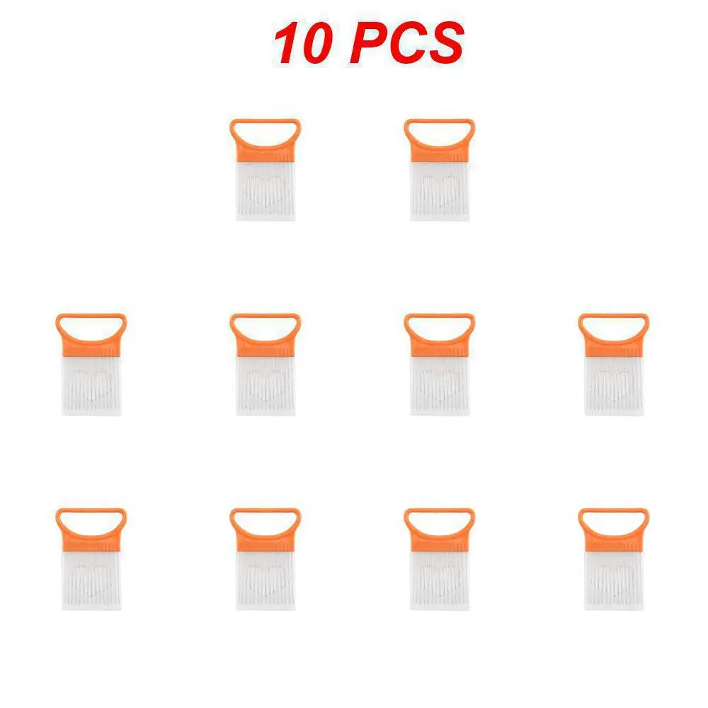 Stainless Steel Egg Slicer Cutter Mesh Grid Vegetable Fruit Chopper For Salad Dessert Potato Cube Grid Cutting Kitchen Gadgets