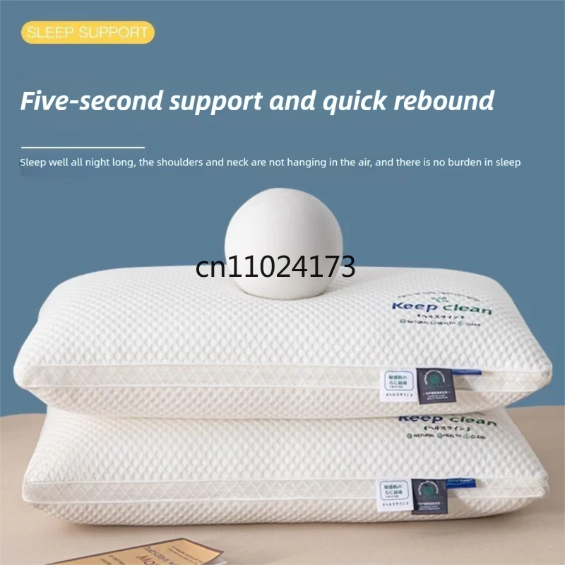 New Hotel Pillows Specifically Designed for Cervical Spine Protection and Sleep Aid Home Use Dormitory Single Pillow Core