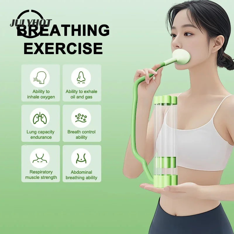 Abdominal Breathing Dumbbell Vital Capacity Lung Function Exercise Core Training Improves Endurance Fitness Breathing Exerciser
