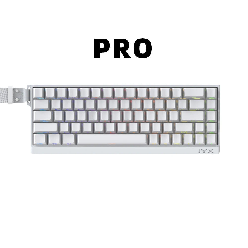 IYX MU68 PRO Magnetic Switch Gaming Keyboard Aluminum Alloy 8000Hz Quick Trigger Mechanical Keyboard Hot Swap SOCD/RS Varolant