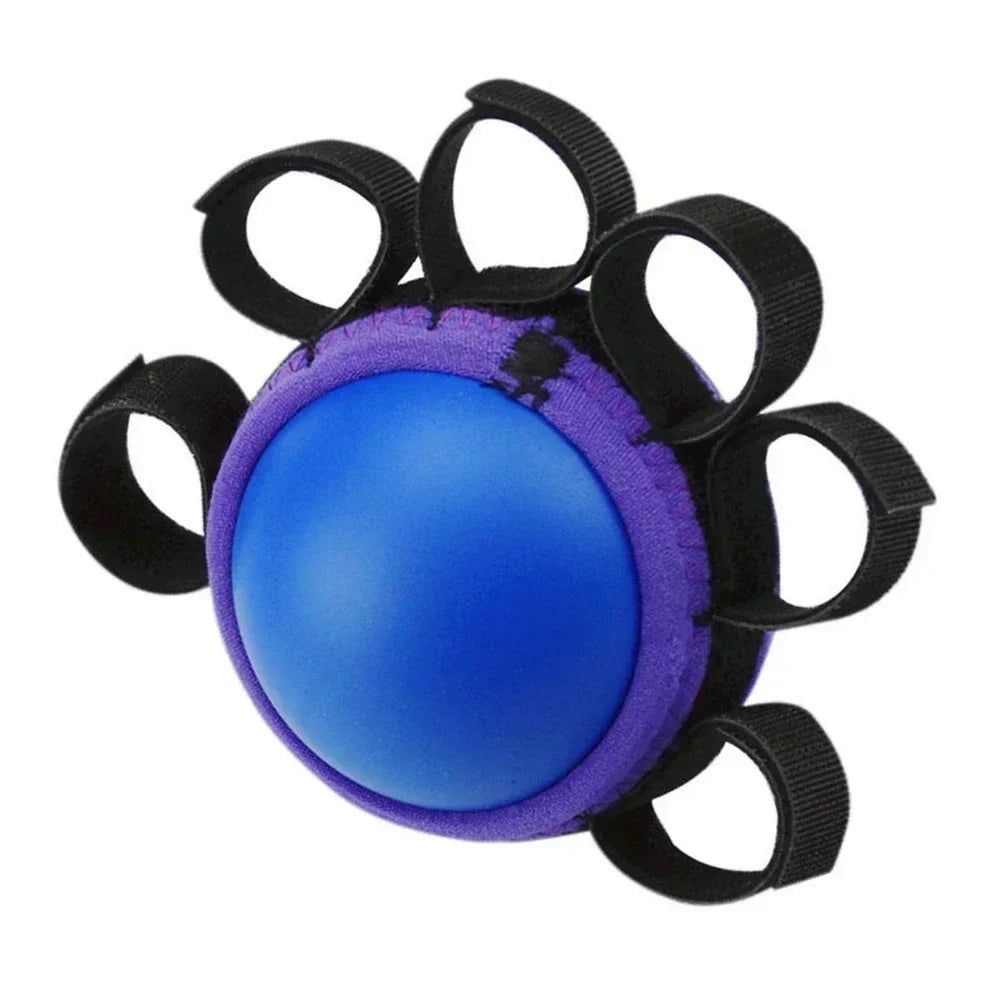 Hand Gripper Strengthener Ball Silicone Finger Exercise Muscle Relax Wrist Strength Trainer Fitness Arm Exercise Rehabilitation