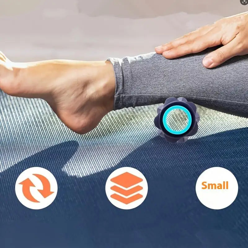 Mini Yoga Fitness Foot Massager Home Fitness Use Foot Relaxation Mini Rolling Trainer Foot/Arm Massage Roller Muscle Relax
