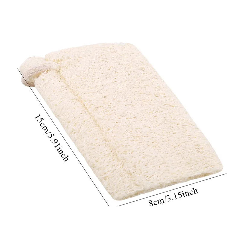 1PC Organic Loofahs Loofah Spa Exfoliating Scrubber natural Luffa Body Wash Sponge Remove Dead Skin Made Soap