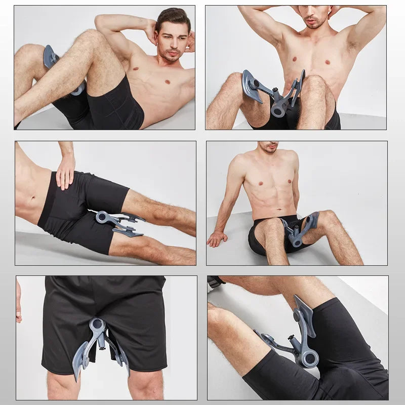 Digital counter hip leg trainer pelvic floor muscle strength adjustable leg exerciser internal thigh fitness equipment