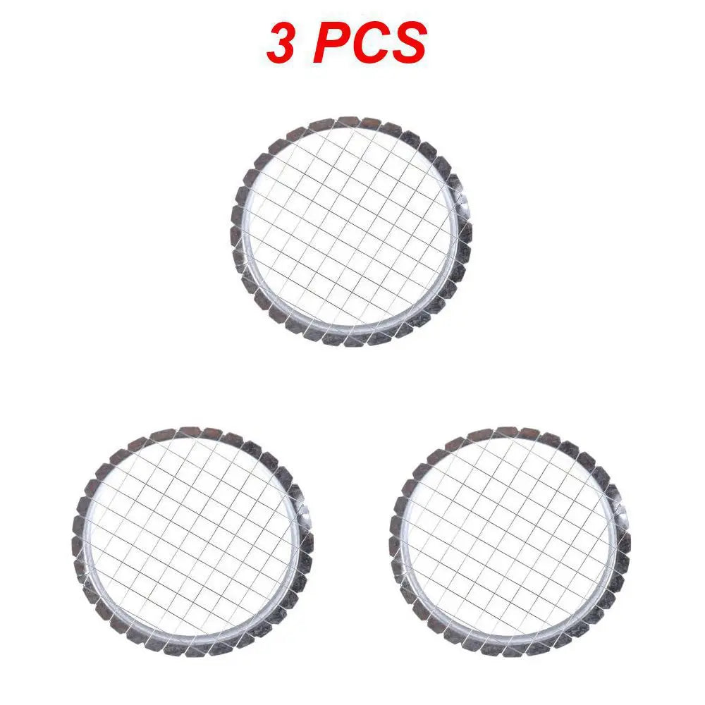 Stainless Steel Egg Slicer Cutter Mesh Grid Vegetable Fruit Chopper For Salad Dessert Potato Cube Grid Cutting Kitchen Gadgets