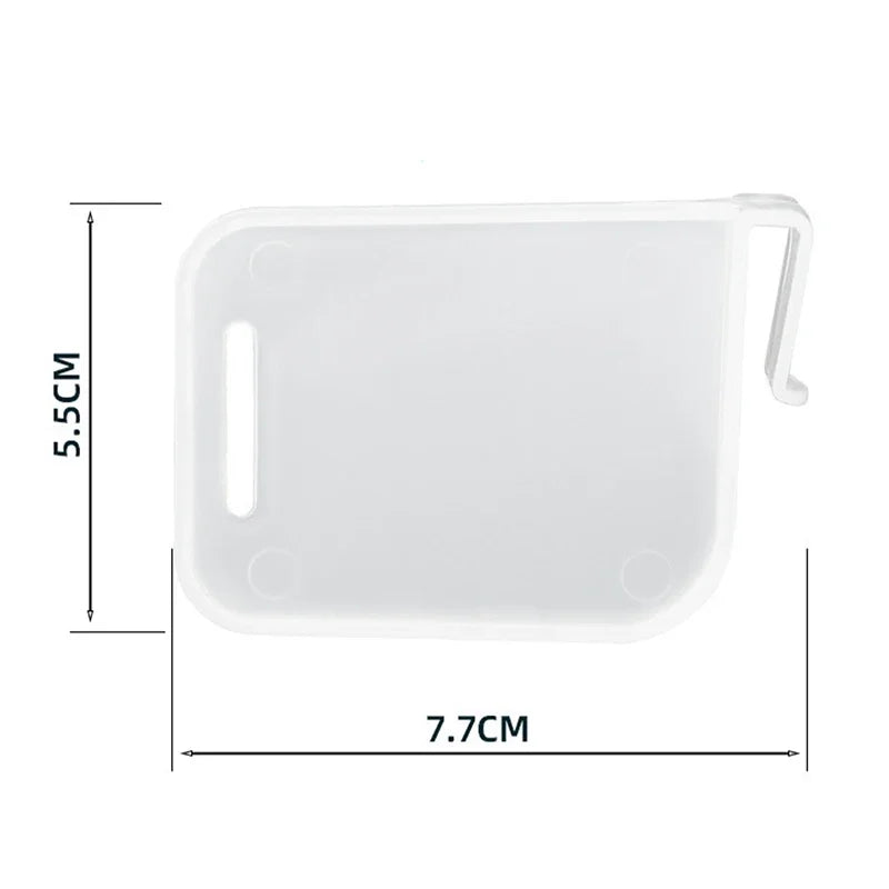 1/4pcs Refrigerator Storage Partition Board Retractable Plastic Divider Storage Splint Kitchen Bottle Can Shelf Organizer Racks