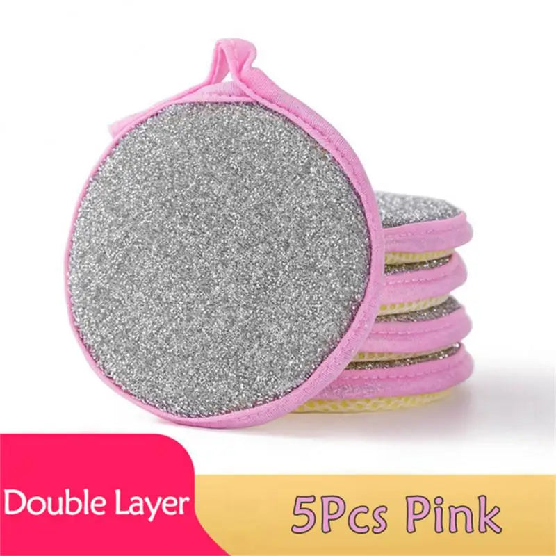 Dishwashing Sponge Reusable Washable Sponges Double Side Magic Sponge To Wash Dishes Useful Things for Kitchen Clean Tools