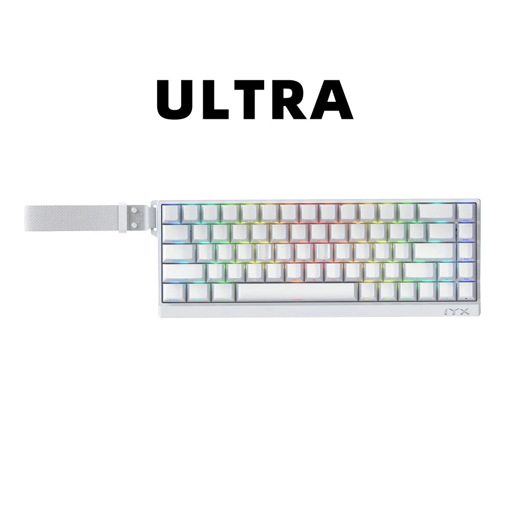 IYX MU68 PRO Magnetic Switch Gaming Keyboard Aluminum Alloy 8000Hz Quick Trigger Mechanical Keyboard Hot Swap SOCD/RS Varolant