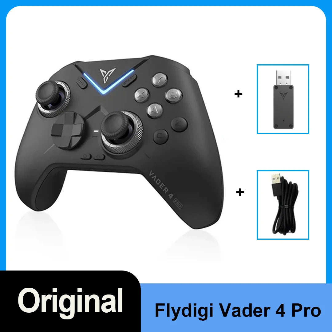 Flydigi Vader 4 Pro Game Controller Gamepad Athletic Elite Handle Wireless Gaming Controllers With Hall Rocker For Switch PC IOS