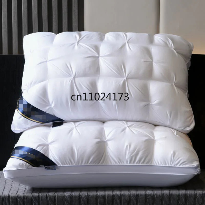 New Hotel Pillows Specifically Designed for Cervical Spine Protection and Sleep Aid Home Use Dormitory Single Pillow Core