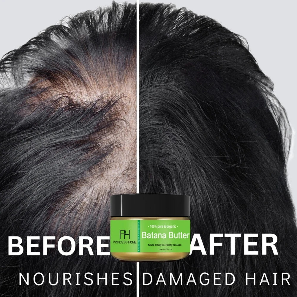 Natural 100% Pure Batana Oil For Hair Growth Batana Oil Butter Hair Mask From Honduras Hair Loss Treatment For Black Men & Women