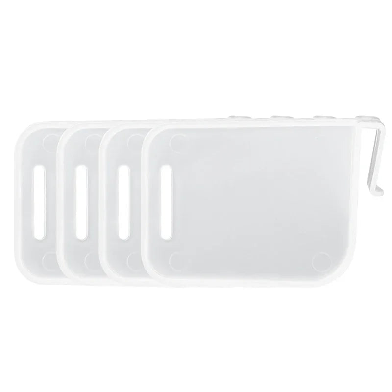 1/4pcs Refrigerator Storage Partition Board Retractable Plastic Divider Storage Splint Kitchen Bottle Can Shelf Organizer Racks