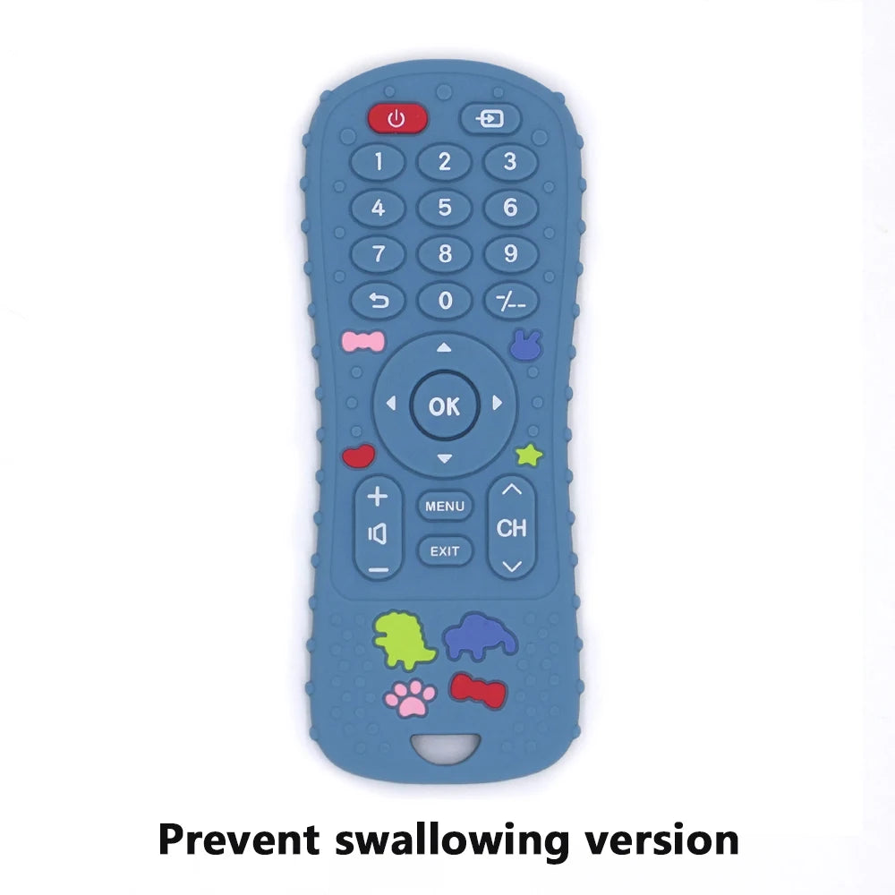 1/4PCS Silicone Baby Toys TV Remote Control Shape Teether Toy BPA Free Silicone Teething Chewing Toy Sensory Baby Accessories
