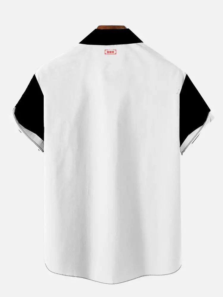 Men's fashionable and minimalist shirts 2023 Summer casual short sleeved Hawaii beach shirt vacation trend