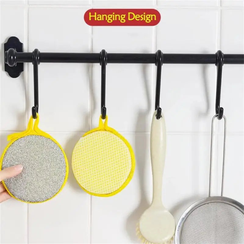 Dishwashing Sponge Reusable Washable Sponges Double Side Magic Sponge To Wash Dishes Useful Things for Kitchen Clean Tools