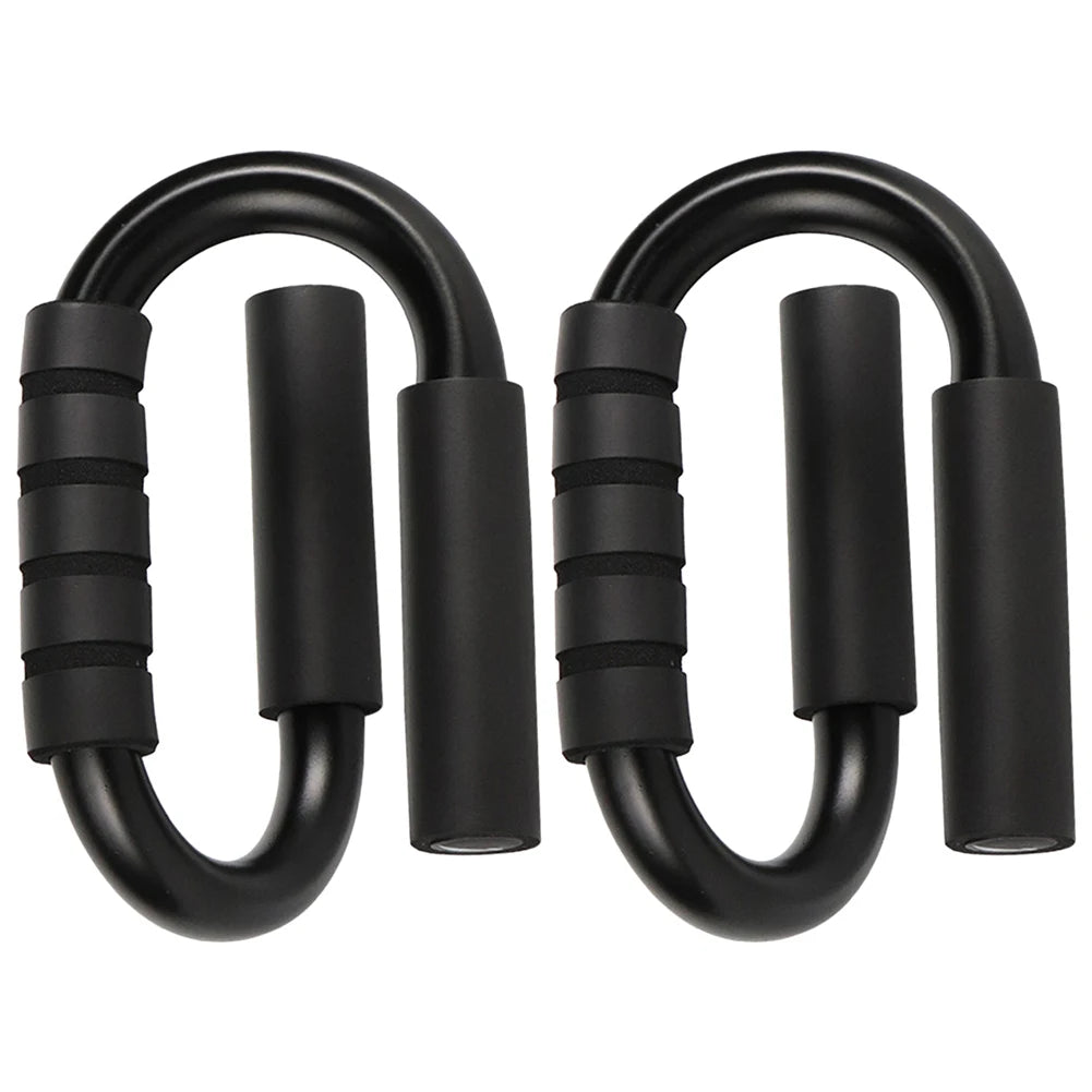 S Shape Push-up Stand Foam Handles Floor Chest Workout Equipment Anti Slip Home Fitness Chest Training Equipment
