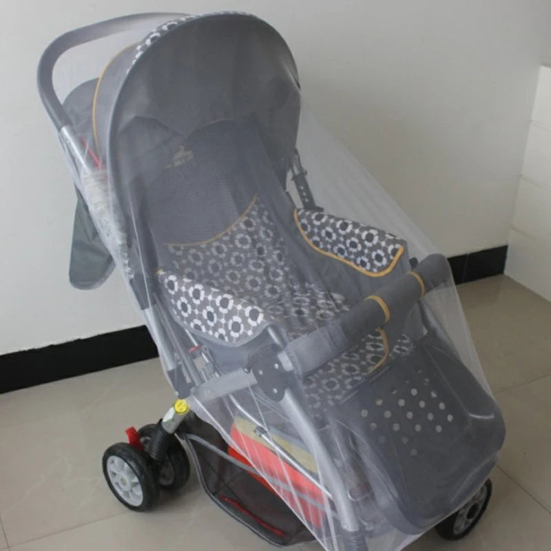 Pushchair Cart Insect Shield Net Mesh Baby Stroller Mosquito Net Safe Infants Protection Mesh Cover Baby Stroller Accessories