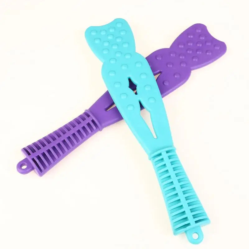 Health Care Hammer Non Slip Handle Elastic Durable Massage Acupoint Back Stick Pat Tool Mini Massager For Muscles Scar Fitness