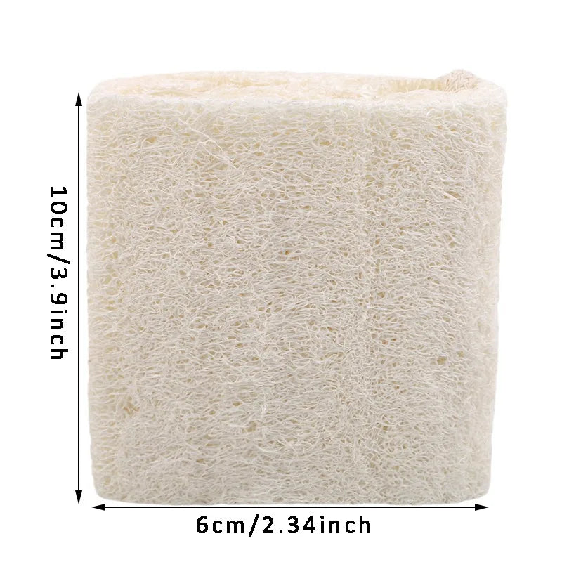 1PC Organic Loofahs Loofah Spa Exfoliating Scrubber natural Luffa Body Wash Sponge Remove Dead Skin Made Soap